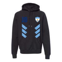 Argentina Soccer Jersey Argentina Football Argentinian Premium Hoodie