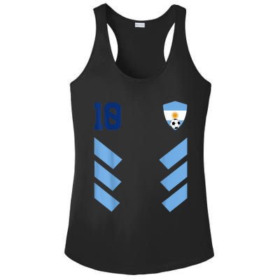 Argentina Soccer Jersey Argentina Football Argentinian Ladies PosiCharge Competitor Racerback Tank