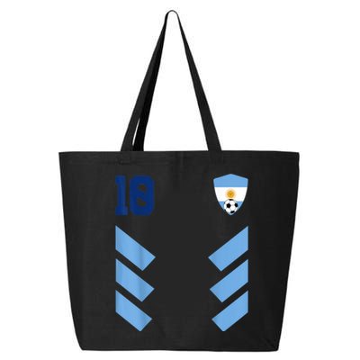 Argentina Soccer Jersey Argentina Football Argentinian 25L Jumbo Tote