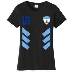 Argentina Soccer Jersey Argentina Football Argentinian Women's T-Shirt