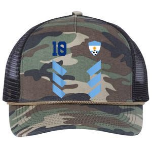 Argentina Soccer Jersey Argentina Football Argentinian Retro Rope Trucker Hat Cap