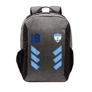 Argentina Soccer Jersey Argentina Football Argentinian Vector Backpack