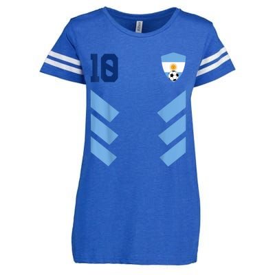 Argentina Soccer Jersey Argentina Football Argentinian Enza Ladies Jersey Football T-Shirt