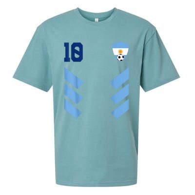 Argentina Soccer Jersey Argentina Football Argentinian Sueded Cloud Jersey T-Shirt