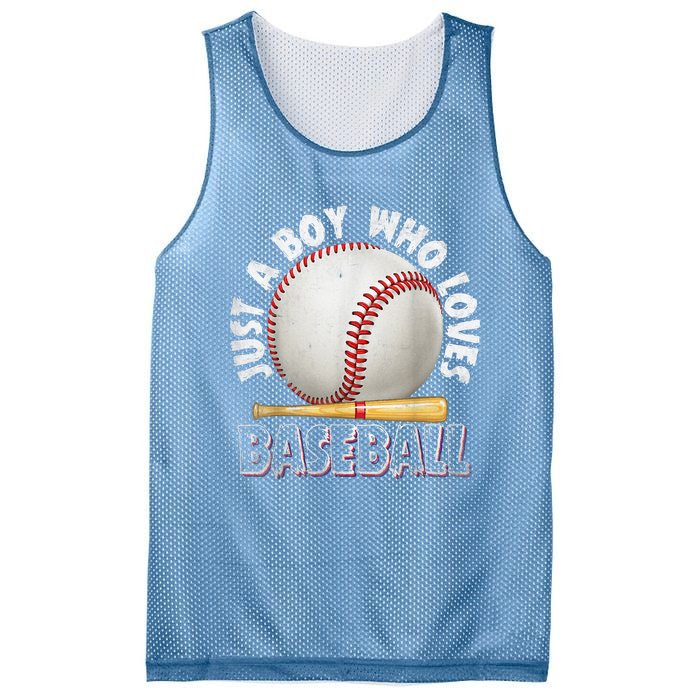 American Sport Just A Who Loves Baseball Gifts Mesh Reversible Basketball Jersey Tank