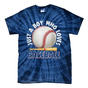 American Sport Just A Who Loves Baseball Gifts Tie-Dye T-Shirt