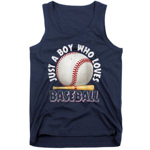 American Sport Just A Who Loves Baseball Gifts Tank Top