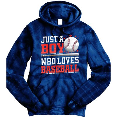 American Sport Just A Who Loves Baseball Gifts Tie Dye Hoodie