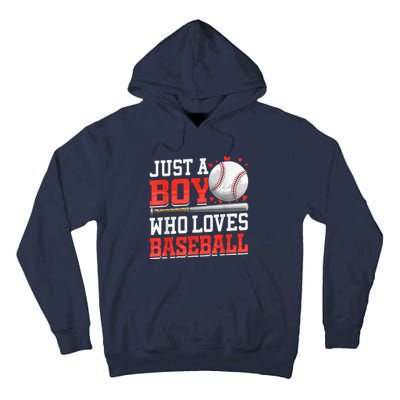 American Sport Just A Who Loves Baseball Gifts Tall Hoodie