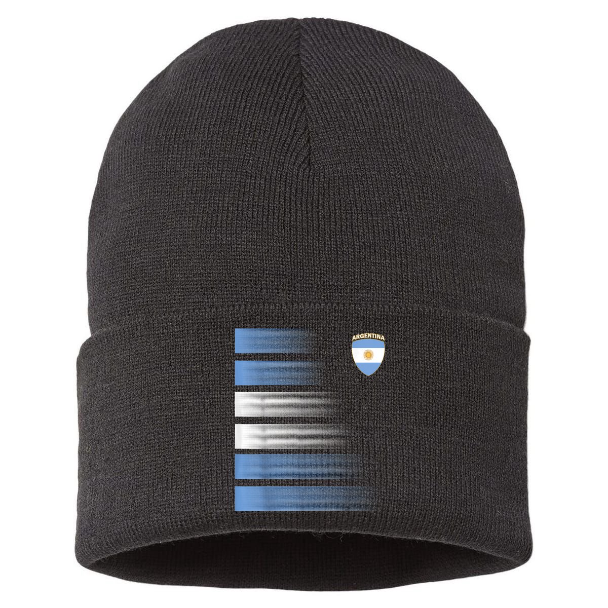 Argentina Soccer Jersey Football Argentina Soccer Sustainable Knit Beanie