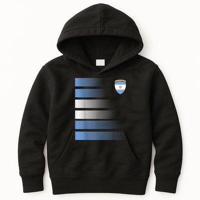 Argentina Soccer Jersey Football Argentina Soccer Kids Hoodie