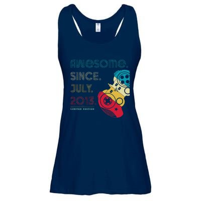 Awesome Since July 2013 11 Years Old 11th Birthday Gamer Ladies Essential Flowy Tank