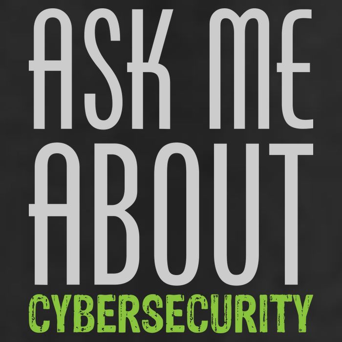 Ask Me About Cybersecurity Cool Comfort Performance Bucket Hat