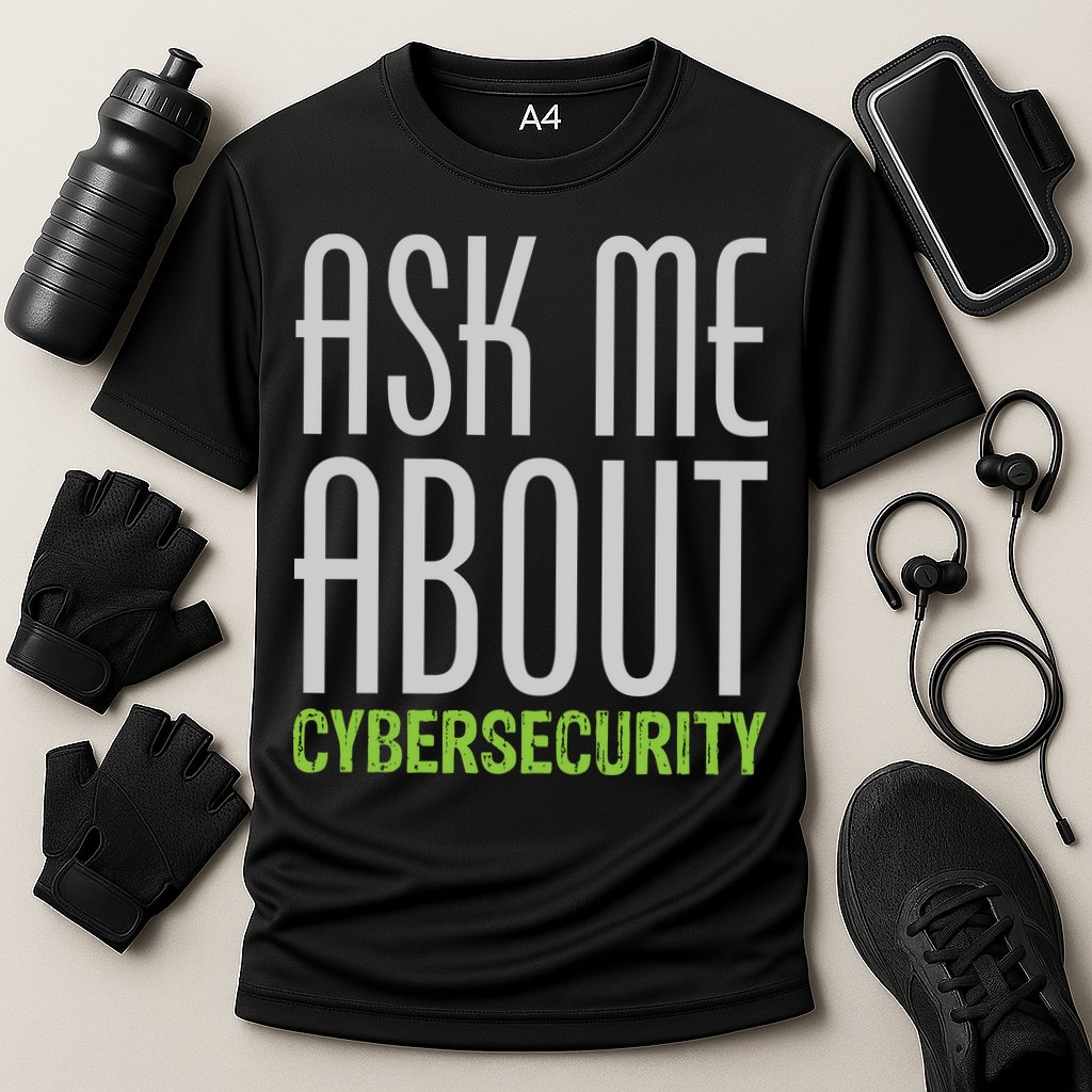Ask Me About Cybersecurity Performance Shirt
