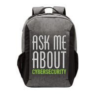 Ask Me About Cybersecurity Vector Backpack