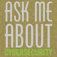 Ask Me About Cybersecurity Garment-Dyed Women's Muscle Tee