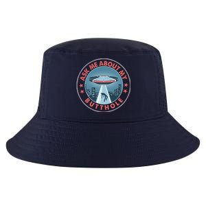 Ask Me About My Butthole Alien Abduction Cool Comfort Performance Bucket Hat