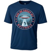 Ask Me About My Butthole Alien Abduction Performance Shirt