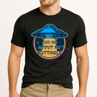 Ask Me About My Butthole Funny Alien Performance Shirt