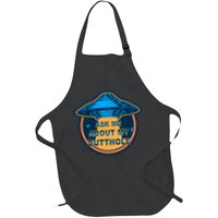 Ask Me About My Butthole Funny Alien Apron