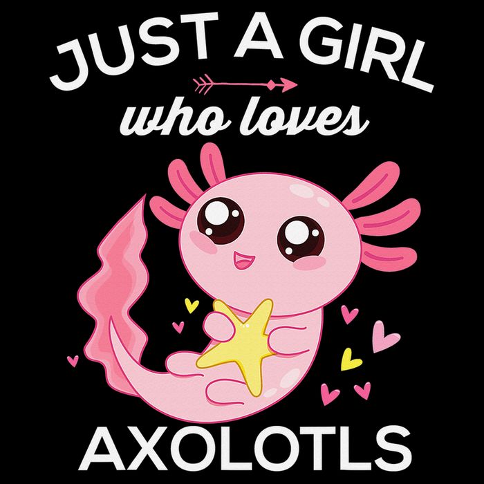 Axolotl Shirt Kawaii Just A  Who Loves Axolotl  Cropped Pullover Crew