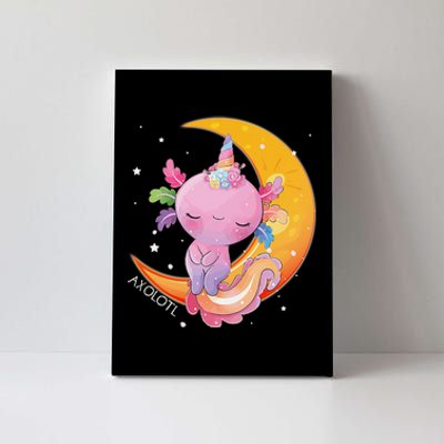 Axolotl Space Kawaii Japanese Anime Gift Girls Teens   Canvas