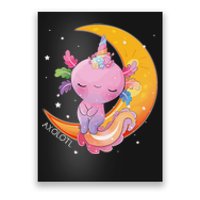 Axolotl Space Kawaii Japanese Anime Gift Girls Teens   Poster