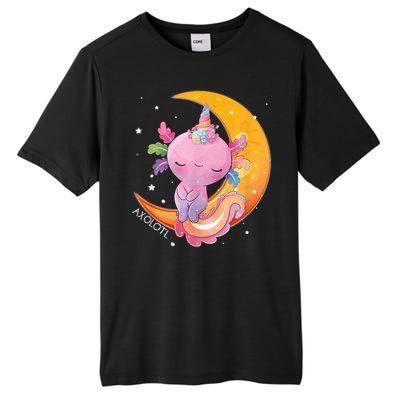 Axolotl Space Kawaii Japanese Anime Gift Girls Teens  Tall Fusion ChromaSoft Performance T-Shirt