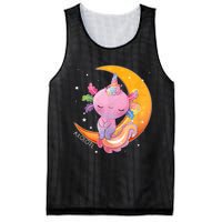 Axolotl Space Kawaii Japanese Anime Gift Girls Teens  Mesh Reversible Basketball Jersey Tank