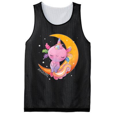 Axolotl Space Kawaii Japanese Anime Gift Girls Teens  Mesh Reversible Basketball Jersey Tank