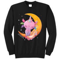 Axolotl Space Kawaii Japanese Anime Gift Girls Teens  Tall Sweatshirt