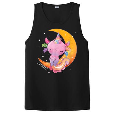 Axolotl Space Kawaii Japanese Anime Gift Girls Teens  PosiCharge Competitor Tank