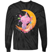 Axolotl Space Kawaii Japanese Anime Gift Girls Teens  Tie-Dye Long Sleeve Shirt