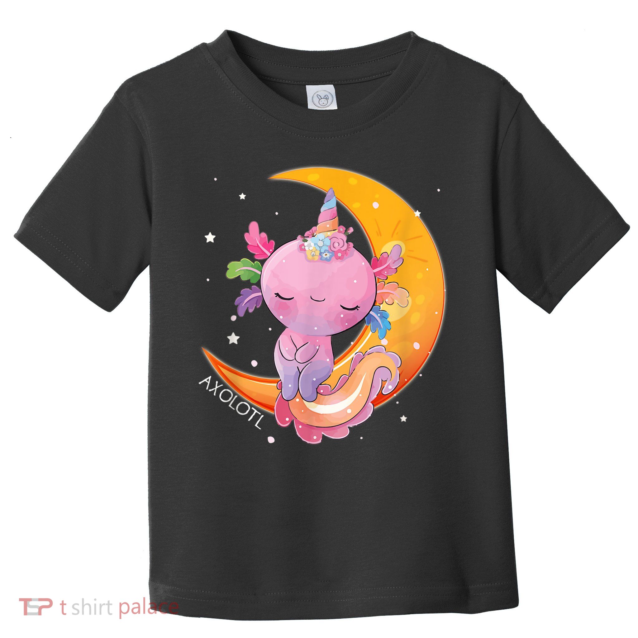 Axolotl Space Kawaii Japanese Anime Gift Girls Teens  Toddler T-Shirt