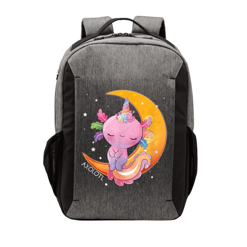 Axolotl Space Kawaii Japanese Anime Gift Girls Teens  Vector Backpack