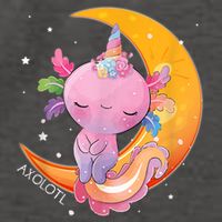 Axolotl Space Kawaii Japanese Anime Gift Girls Teens  Vector Backpack