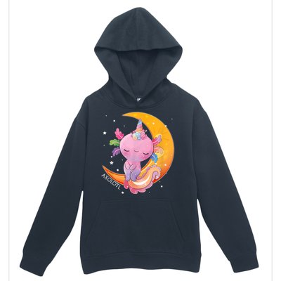 Axolotl Space Kawaii Japanese Anime Gift Girls Teens  Urban Pullover Hoodie