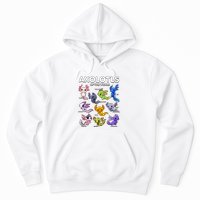 Axolotl Shirts Kawaii Axolotls Of The World Axolotl Animals Design Hoodie