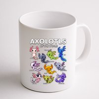 Axolotl Shirts Kawaii Axolotls Of The World Axolotl Animals Design Mug