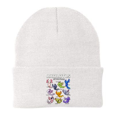 Axolotl Shirts Kawaii Axolotls Of The World Axolotl Animals Design Beanie