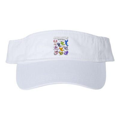Axolotl Shirts Kawaii Axolotls Of The World Axolotl Animals Design Visor