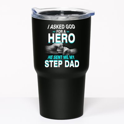 Asked God For A Hero He Sent Me My Step Dad Tumbler