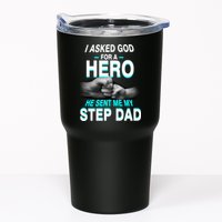 Asked God For A Hero He Sent Me My Step Dad Tumbler