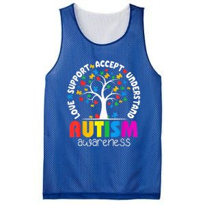 Autism Shirt Love Accept Support Autistic Autism Awareness Mesh Reversible Basketball Jersey Tank