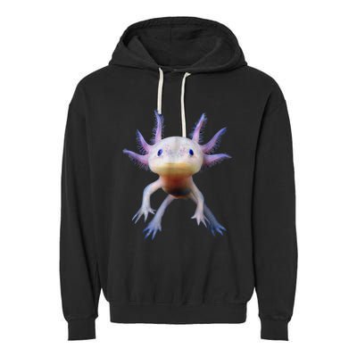 Axolotl Shirt: Limited Edition Garment-Dyed Fleece Hoodie