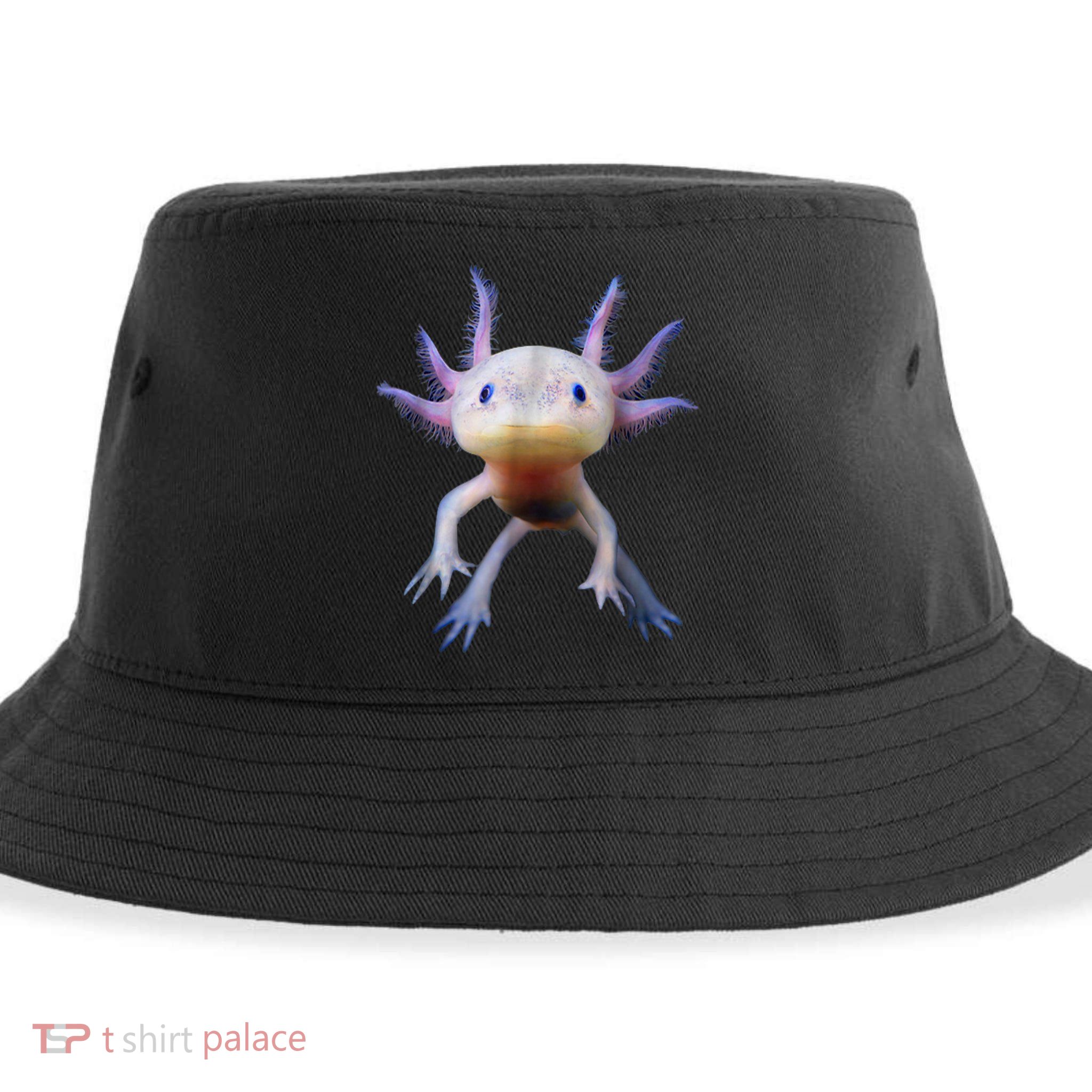 Axolotl Shirt: Limited Edition Sustainable Bucket Hat