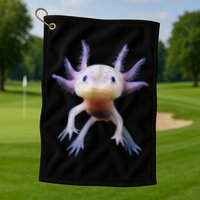 Axolotl Shirt: Limited Edition Golf Towel