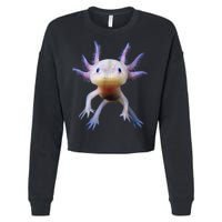 Axolotl Shirt: Limited Edition Cropped Pullover Crew