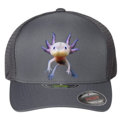 Axolotl Shirt: Limited Edition Flexfit Unipanel Trucker Cap