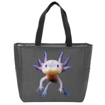 Axolotl Shirt: Limited Edition Zip Tote Bag